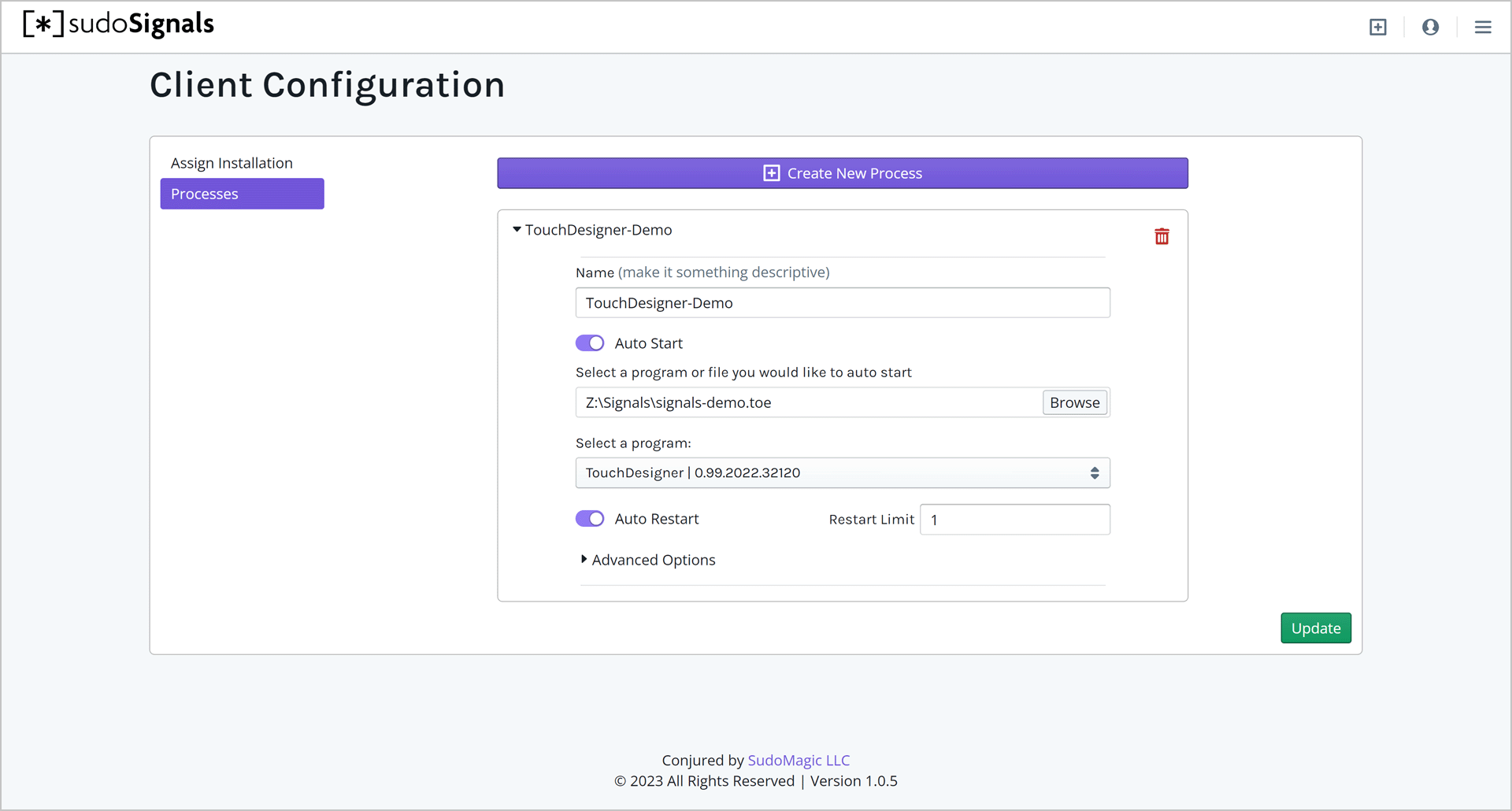 Configure 014