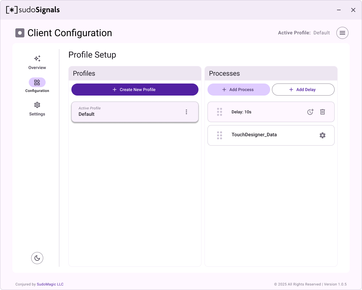 Client Profile Process 005C